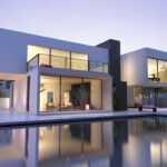 Modernes Haus mit Pool
