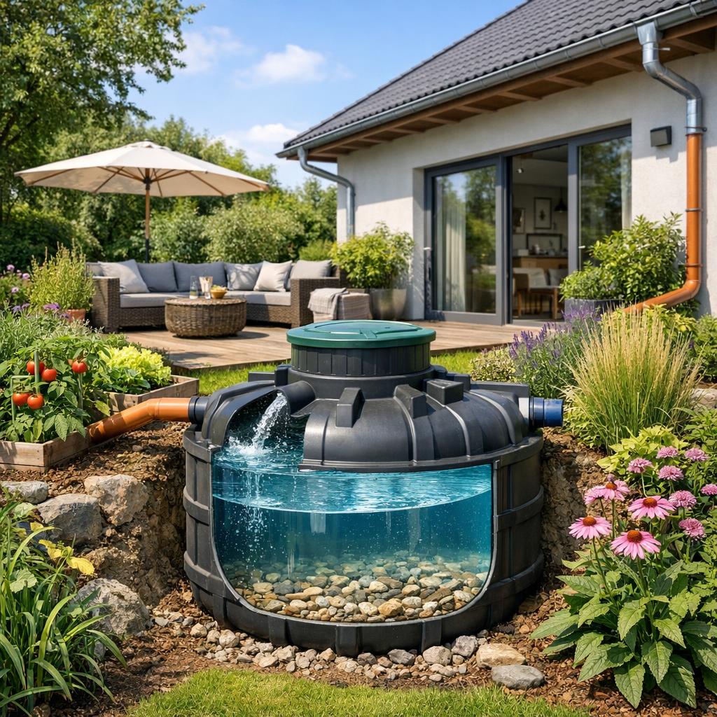 Wie Retentionszisternen Ihr Zuhause nachhaltiger und kostensparender machen können