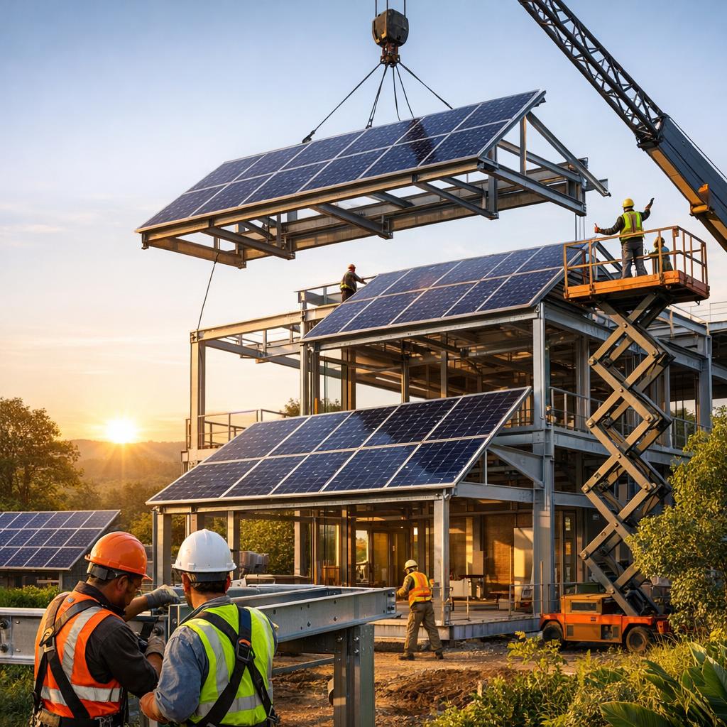 Wenn Metall auf Nachhaltigkeit trifft: Zukunftsfähige Lösungen für Ihre Bauprojekte